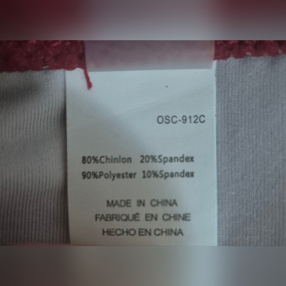 Cupshe Red Bikini Sporty V-Neck Swim - Picture 7 of 12